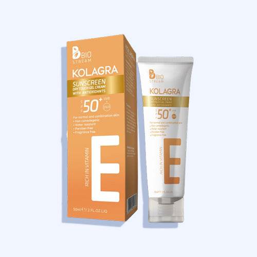 كولاجرا صن سكرين بمعامل حمايه + 50جل كريم 50 مل - Nabda Egypt