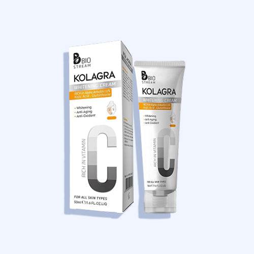 كولاجرا مفتح للوجه بألفا أربوتين كريم 50 مل - Nabda Egypt