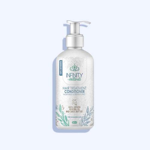 إنفينيتي ناتشورال لمعالجة الشعر زيت الجوجوبا الطبيعي 100? وزبدة الشيا للشعر التالف بلسم300 مل - Nabda Egypt