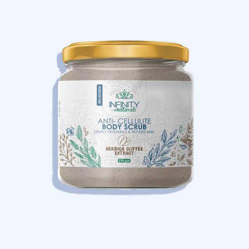 إنفينيتي ناتشورال خلاصة القهوة العربية لمكافحة السيلوليت مقشر الجسم270 جم - Nabda Egypt