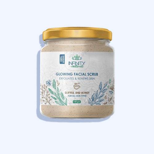 إنفينيتي ناتشورال بالقهوة والعسل لجميع أنواع البشرة مقشر الوجه150 جم - Nabda Egypt
