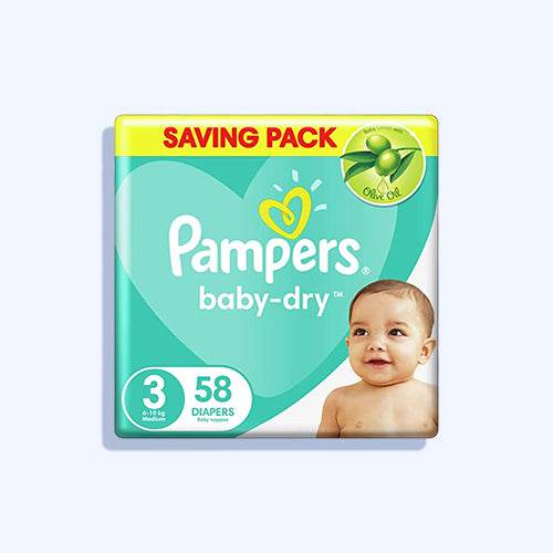 بامبرز جامبو وسط رقم3 /58 قطعة - Nabda Egypt