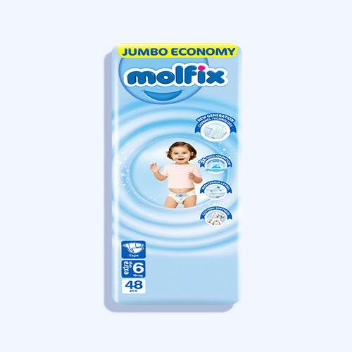 مولفيكس 3D جامبو كبير جدا 48حفاضة رقم6 - Nabda Egypt