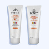 إنفينيتي كير صن سكرين لوشن حماية من أشعة الشمس 45 + للأطفال 120 مل 1+1 - Nabda Egypt