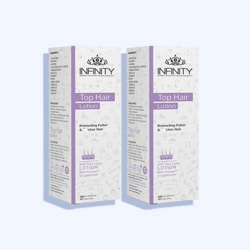 إنفينيتي توب هير لوشن علاج لتساقط الشعر 120 مل 1+1 - Nabda Egypt