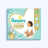 بامبرز سعودي رقم 4/ 58 قطعة - Nabda Egypt