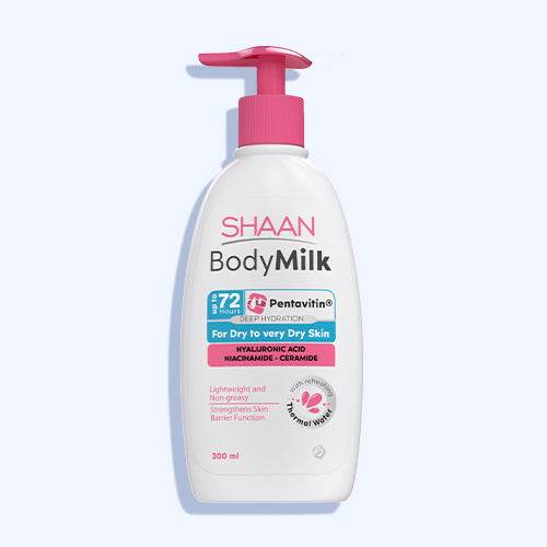 شان بادي ميلك مرطب للبشرة الجافة والجافة جدا 300 مل - Nabda Egypt