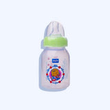 جابلو ببرونه روند مزودة بحلمة مضادة للمغص وخلاط ماء فاتر مقاس 150 مل لون اخضر فاتح - Nabda Egypt