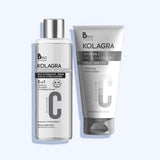 كولاجرا غسول فيتامين سي لتفتيح البشرة 200 مل + كولاجرا لتنظيف وتفتيح الوجه 3 في 1 تونر 200 مل - Nabda Egypt