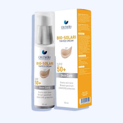 أوركيديا بايوسولاري واقي من الشمس ملون بمعامل حمايه +50 كريم 50 مل - Nabda Egypt
