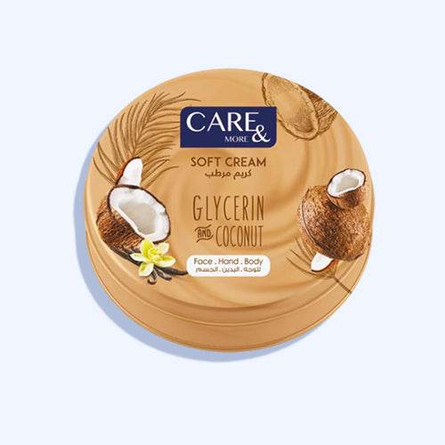 كير اند مور مرطب لليد والجسم برائحه جوز الهند سوفت كريم 125 مل - Nabda Egypt
