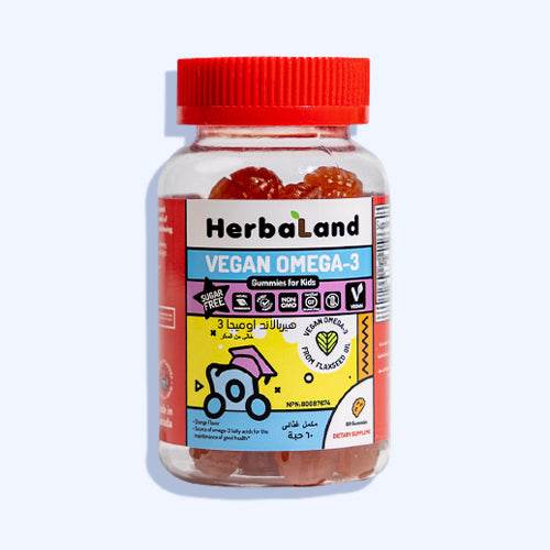 هيربالاند اوميجا 3 للأطفال 60 قطعة - Nabda Egypt