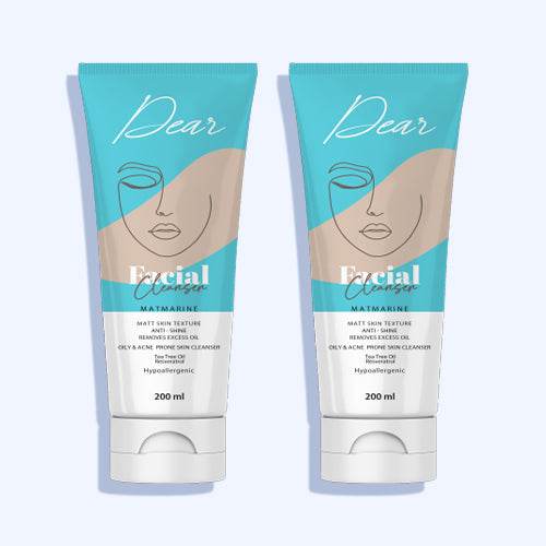 دير مضاد للمعان للبشره الدهنيه والمختلطه والمعرضه لظهور الحبوب غسول 200 مل 1+1 - Nabda Egypt