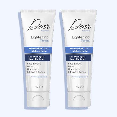 دير تفتيح وتوحيد لون البشره للوجه والكوع والركبه والمناطق الحساسه كريم 60 جرام 1+1 - Nabda Egypt