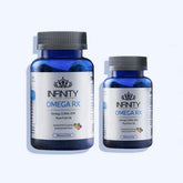 إنفينيتي أوميغا آر إكس فيتامين أوميغا 3 وفيتامين د وفيتامين ج جيلي كاندي 60 قطعة +إنفينيتي أوميغا آر إكس فيتامين أوميغا 3 وفيتامين د وفيتامين ج جيلي كاندي 30 قطعة - Nabda Egypt