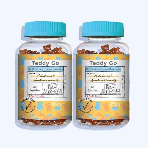 جوفيتا تيدي جو مالتي فيتامين حلوي جلي 60 قطعه 1+1 - Nabda Egypt