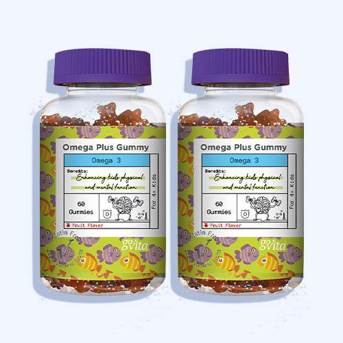 جوفيتا اوميجا بلس حلوي جلي 60 قطعه 1+1 - Nabda Egypt