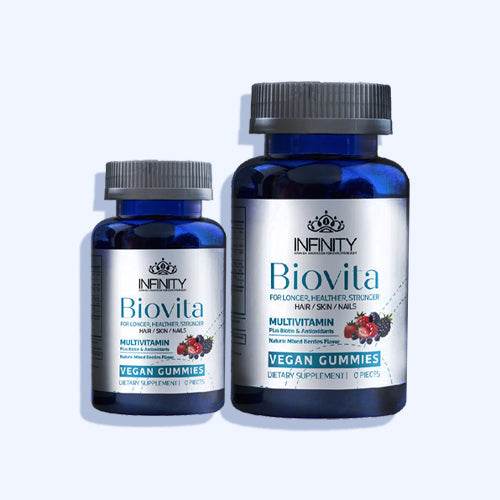 إنفينيتي بيوفيتا فيتامين للشعر والبشره والاظافر جيلي كاندي 60 قطعه +إنفينيتي بيوفيتا فيتامين للشعر والبشره والاظافر جيلي كاندي 30 قطعه - Nabda Egypt