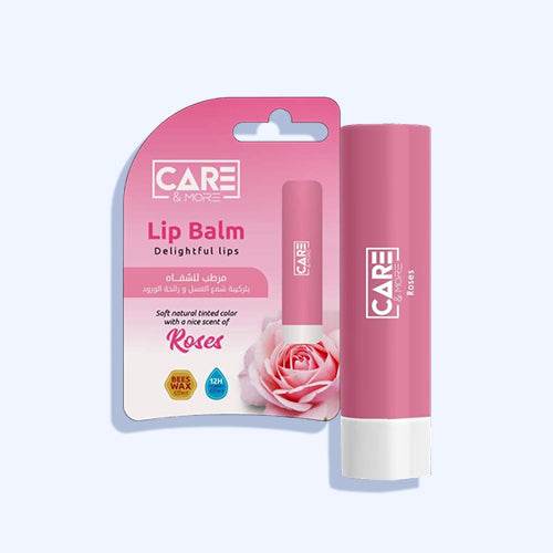 كير اند مور مرطب الشفاه بنكه الورد 4 جرام - Nabda Egypt