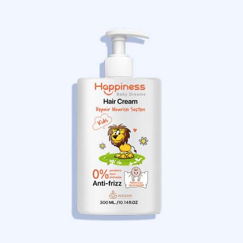 هابينس كيدز كريم الشعر لتغذية شعر الأطفال 300 مل - Nabda Egypt