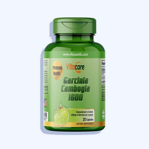 فيتا كير جارسينيا كومبوجيا 1600 مجم 20 كبسولة - Nabda Egypt