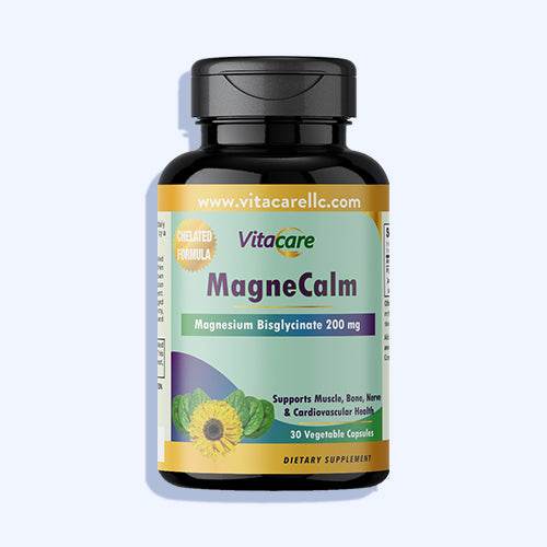 فيتا كير ماجني كالم مغنيسيوم وفيتامين ب المركب 30 كبسولة نباتية - Nabda Egypt