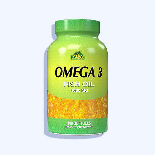 الفا فيتامين أوميجا 3 زيت السمك 1000 ملجم 100 كبسولة جيلاتينية - Nabda Egypt