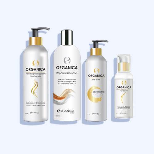 أورجانيكا كير بروتين كريم لفرد وتنعم الشعر 200 جرام + أورجانيكا هير ماسك ٢٠٠ جرام + أورجانيكا سيرم للشعر 100 مل+أورجانيكا ريبركس شامبو ٢٠٠ مل - Nabda Egypt