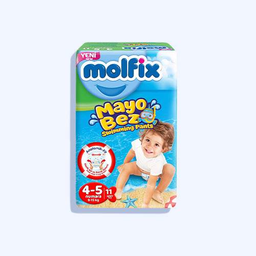 مولفيكس حفاضات سباحة للاطفال - مقاس 4-5 - 11 حفاضة - Nabda Egypt