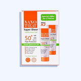 نانو تريت سوبر شير جل حميه +50 من اشاعه الشمس 40 مل 1+1 - Nabda Egypt
