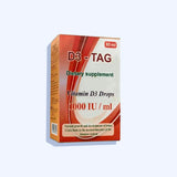 تاج فيتامين د3 1000 وحدة دولية نقط بالفم 30 مل