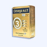 أوميجا ايه اي تي مكمل غذائي بدعم صحة المخ والقلب والعين 30 كبسولة جيلاتينية رخوة