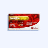 ايرنجلور ماكس مكمل غذائي لدعم جهاز المناعة 30 قرص