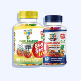 بروفي كيدز فيتامين د بلس كالسيوم 120 قطعة + بروفي كيدز اكسترا فيتامينات متعددة 60 قطعة