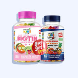 بروفي كيدز بيوتين لدعم صحه البشرة والشعر و الاظافر 120 قطعه + بروفي كيدز اكسترا فيتامينات متعددة 60 قطعة