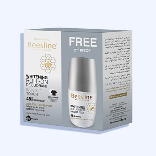Beesline Invisible Touch Deodorant Roll-On 50 Ml 1+1