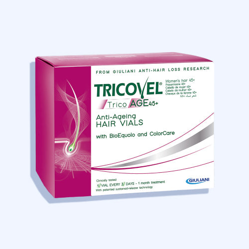Tricovel Tricoage 45+ Anti-Aging Hair Vials 10X3.5Ml