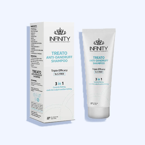 Infinity Treato 3*1 Anti-Dandruff Hair Shampoo 250 Ml