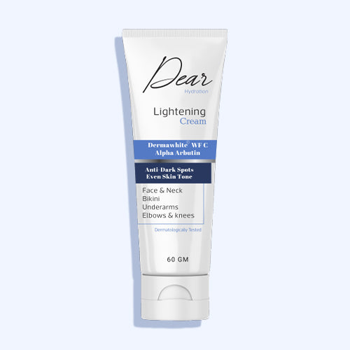 Dear Lightening Anti- Dark Spots Skin Tone Face & Neck & Bikini & Underarms Cream 60Gm