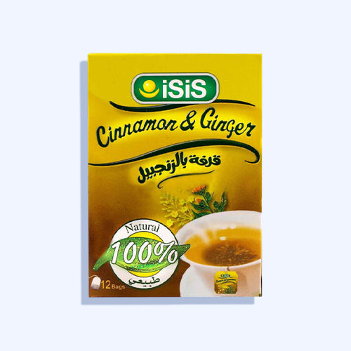 Isis Cinnamon & Ginger Herbs 12 Sachets