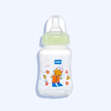 Japlo Streamline Baby Feeding Bottle Provided With Anti-Colic Nipple & Lukewarm Water Mixer Size 140 Ml (Card) Mint Green Color