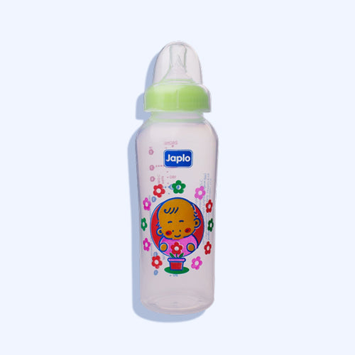 Japlo Rpund Baby Feeding Bottle Provided With Anti-Colic Nipple & Lukewarm Water Mixer Size 240 Ml Mint Green Color