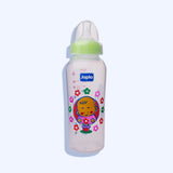 Japlo Rpund Baby Feeding Bottle Provided With Anti-Colic Nipple & Lukewarm Water Mixer Size 240 Ml Mint Green Color