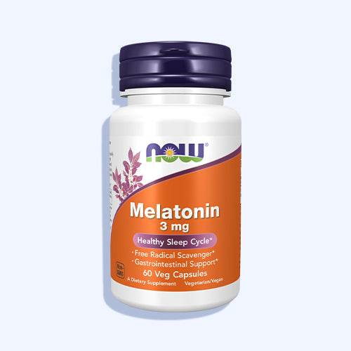 ناو فيتامين ميلاتونين 3 مجم لنوم صحي 60 كبسولة نباتية - Nabda Egypt