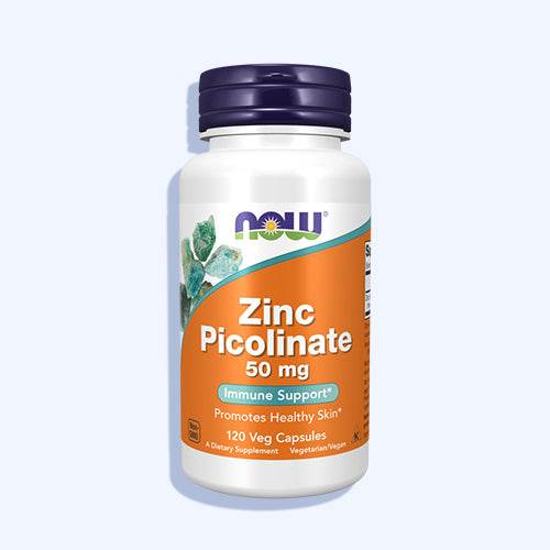 ناو زنك بيكولينات 50 مجم لدعم المناعة 120 كبسولة نباتية - Nabda Egypt