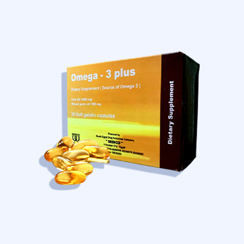 اوميجا 3 بلس فيتامين 30 كبسولة