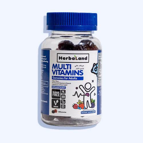 هيربالاند مالتي فيتامين للكبار 60 قطعة - Nabda Egypt