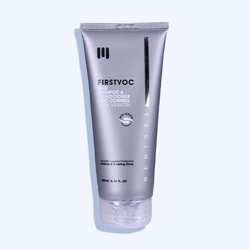 Firstvoc 2 In 1 Frizz Control With Keratin Conditioning & Shampoo 200 Ml