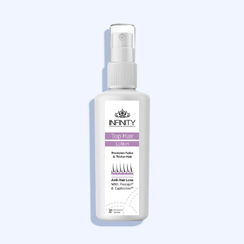 Infinity Top Hair Lotion Plus Hair Loss Treatment Fortified With Aminexil 120 Ml