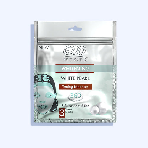 Eva White Pearl Sheet Mask ( 3 Sheets )